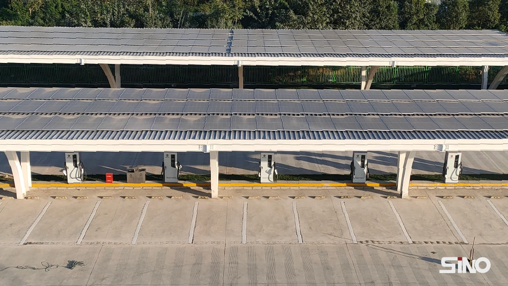 Commercial EV connect charging station