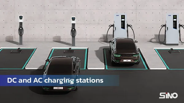 DC and AC charging stations DC and AC charging stations