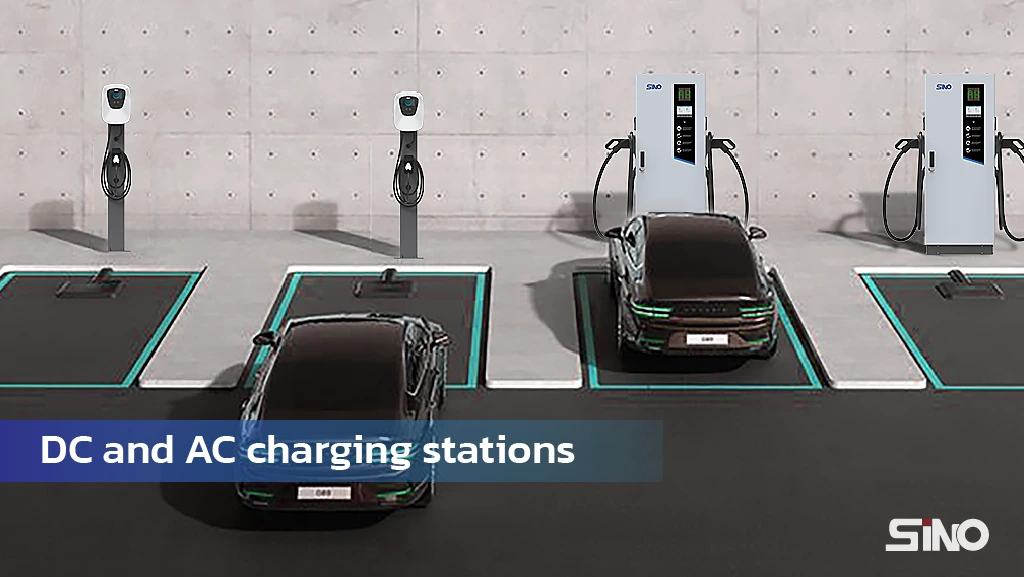 DC and AC charging stations