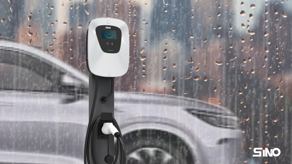 AC EV charging in the rain