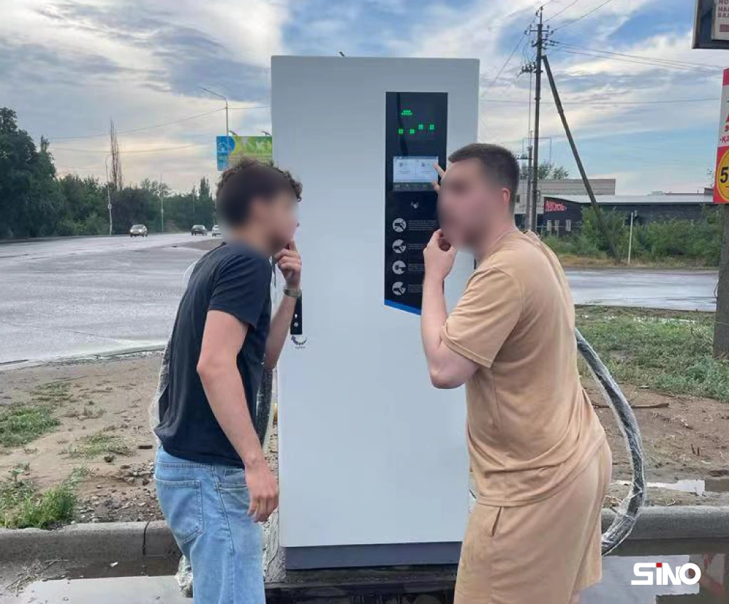 Sino DC charger in Kazahstan