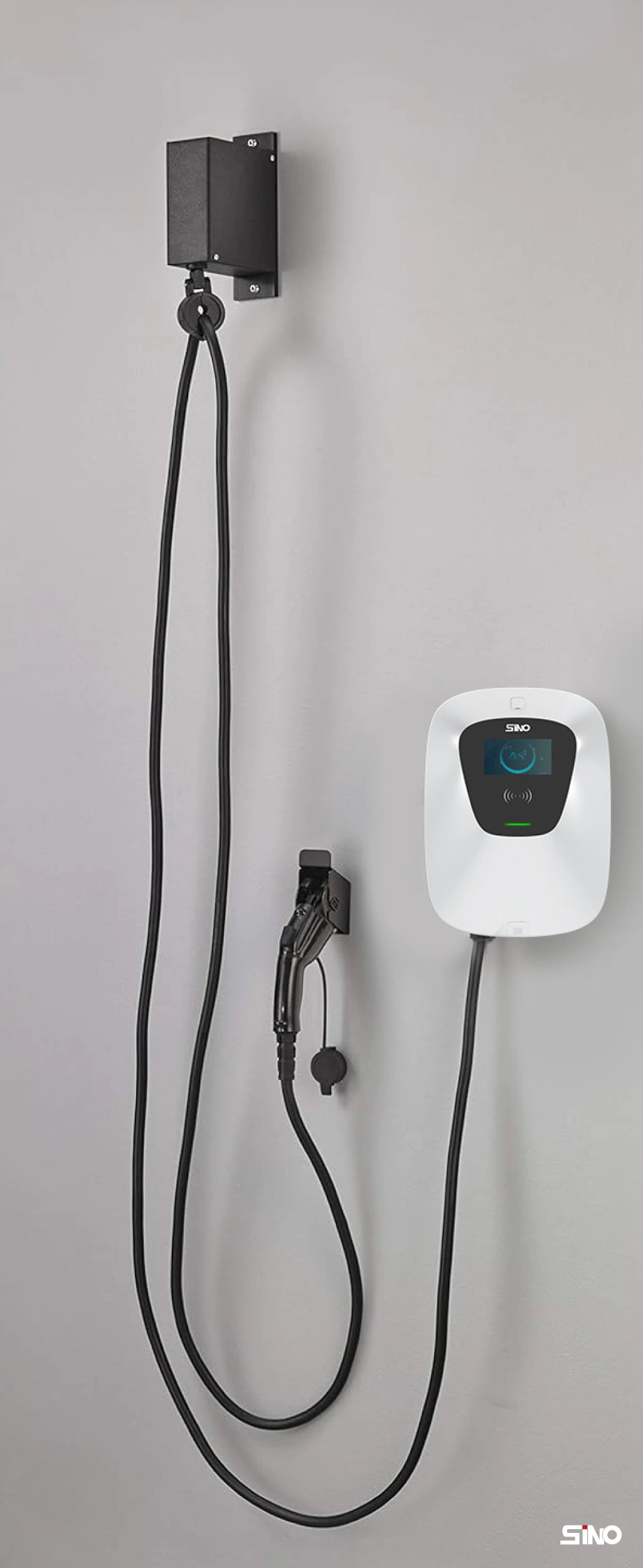 cable retractor with Sino home ev charger