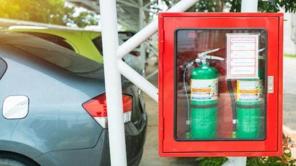 Fire Protection for EV Charging Stations