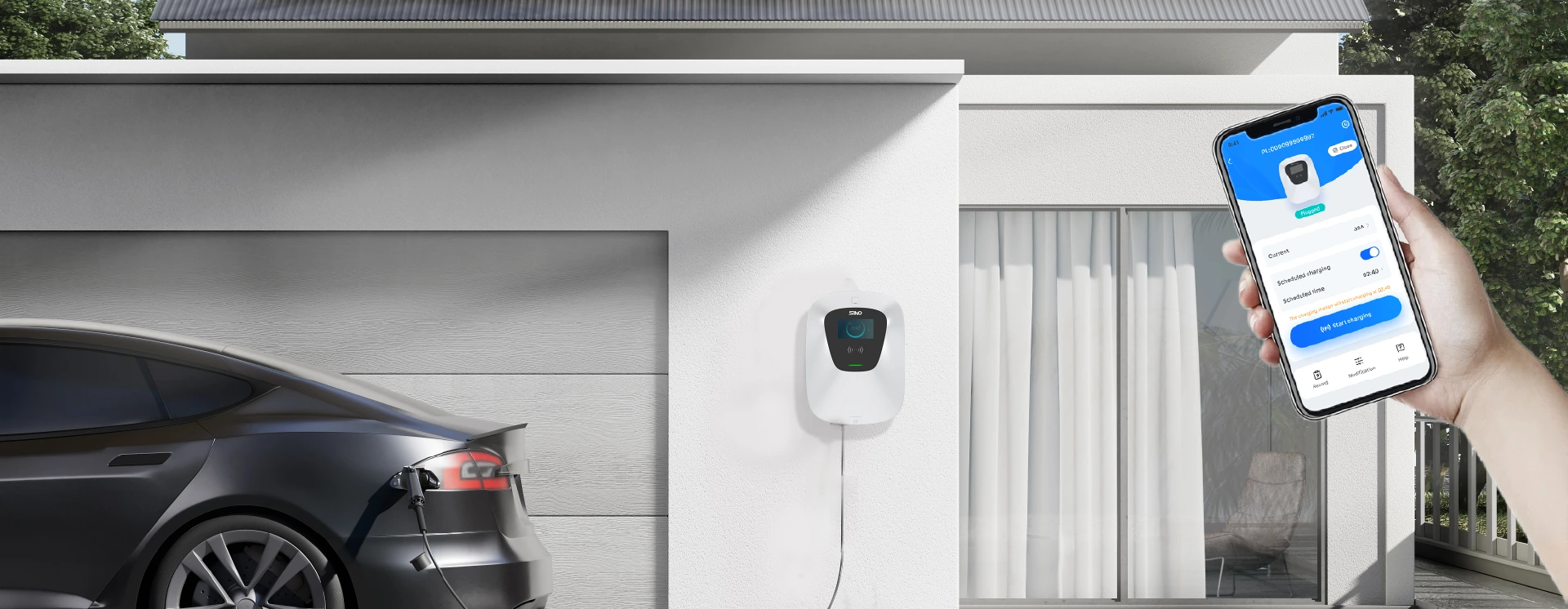 sino app home ac charger