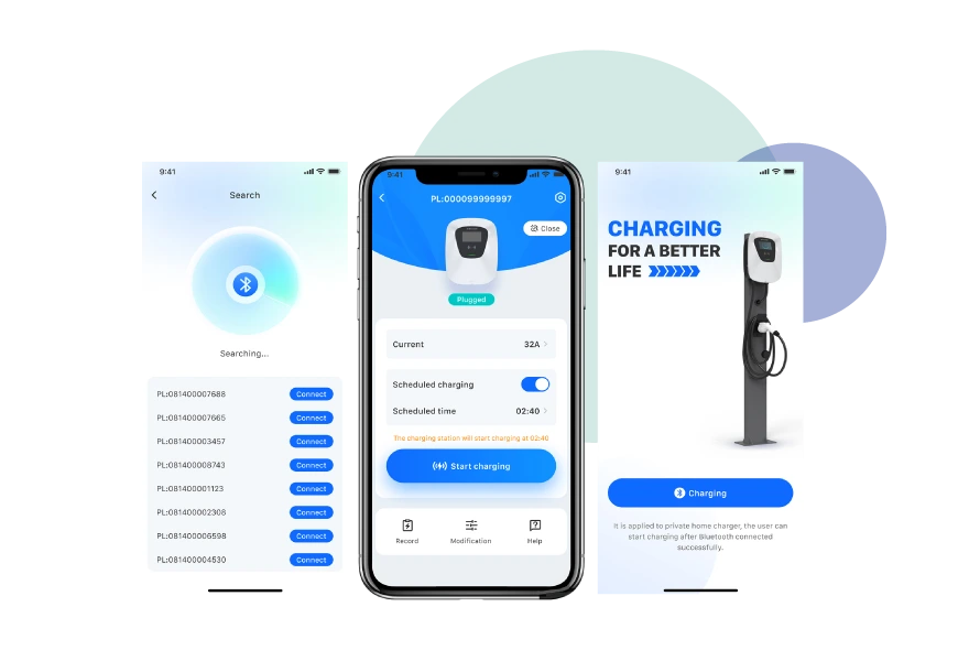 sino charging app control