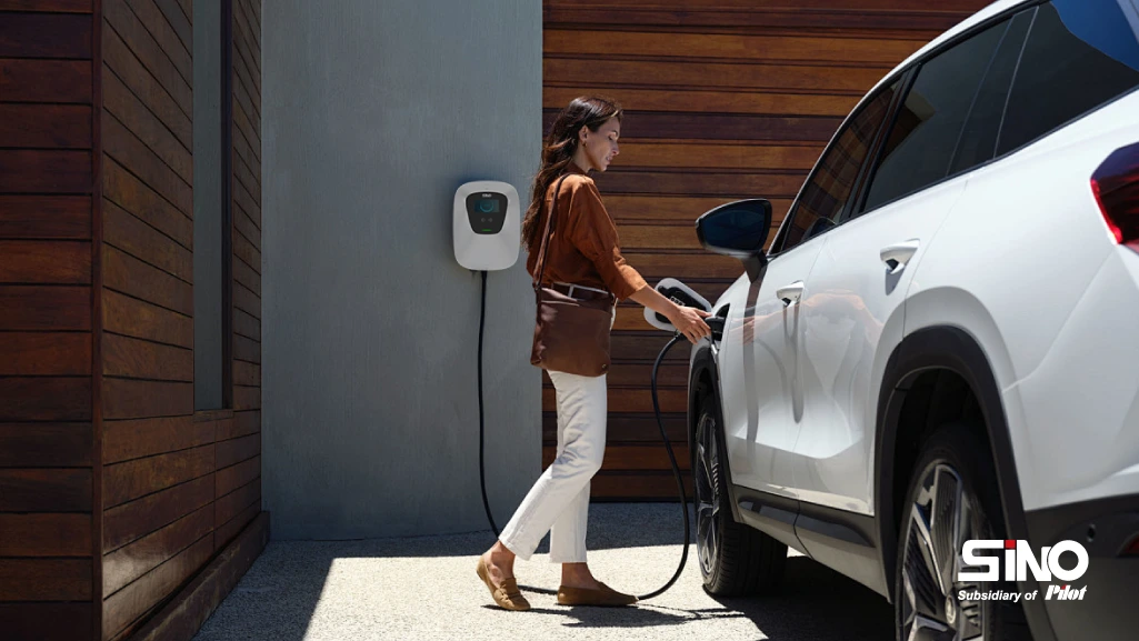 AC EV chargers manufactured by Sino
