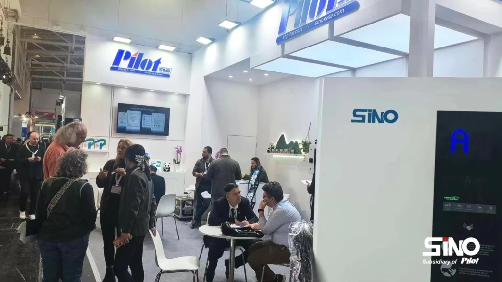EV chargers in the Munich Show