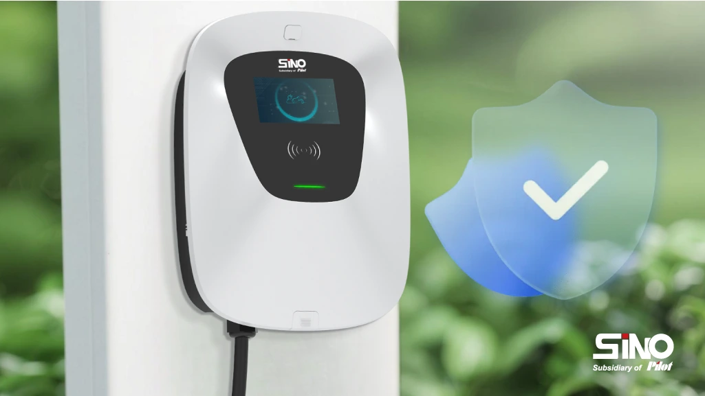 information security when using an AC EV charger