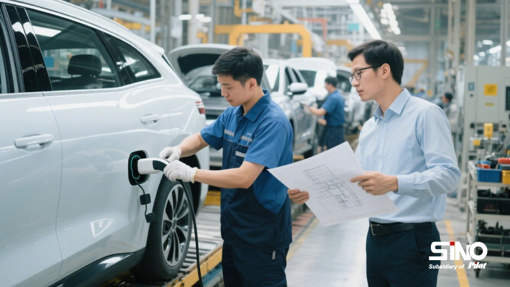 testing the EV charging connectors and capacity
