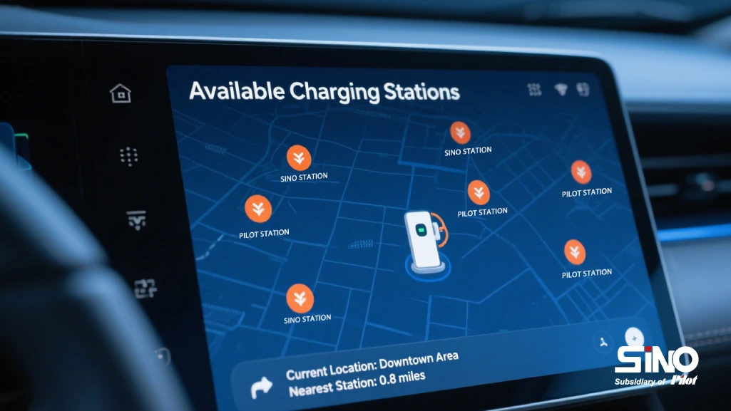 available charging station nearby