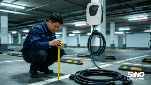 How to Choose the Right EV Charger Cable Length for Commercial Parking Lots