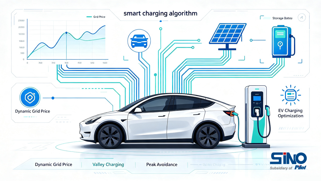 smart charging algorithm helps to reduce costs of EV charging